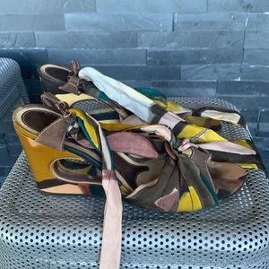 Marni - Silk & Leather - Authentic